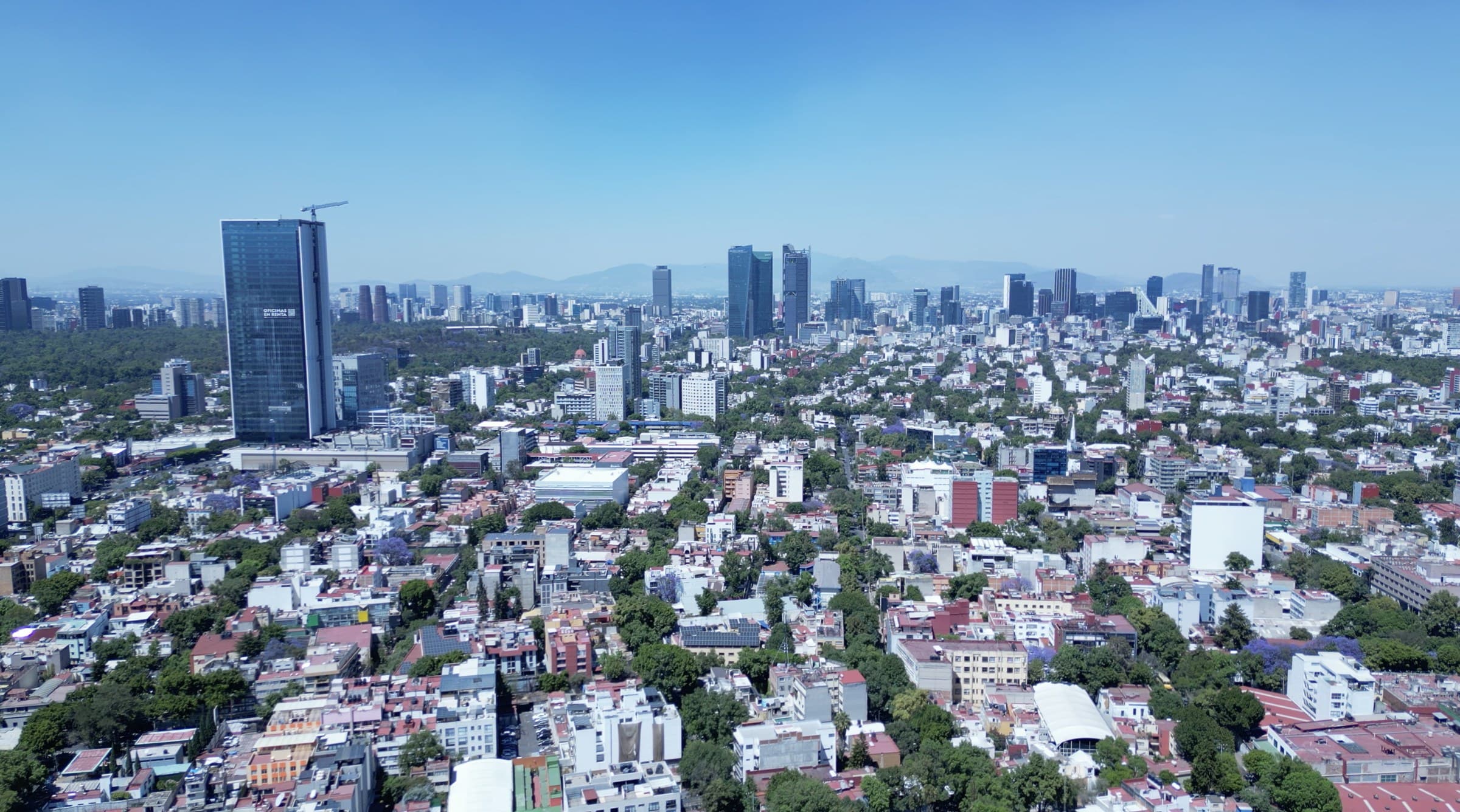 Panorámica CDMX hacia el norte
